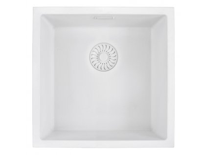 DŘEZ CARESSI WHITE LINE CAGRPP40WH-TU HORNÍ A SPODNÍ ULOŽENÍ
